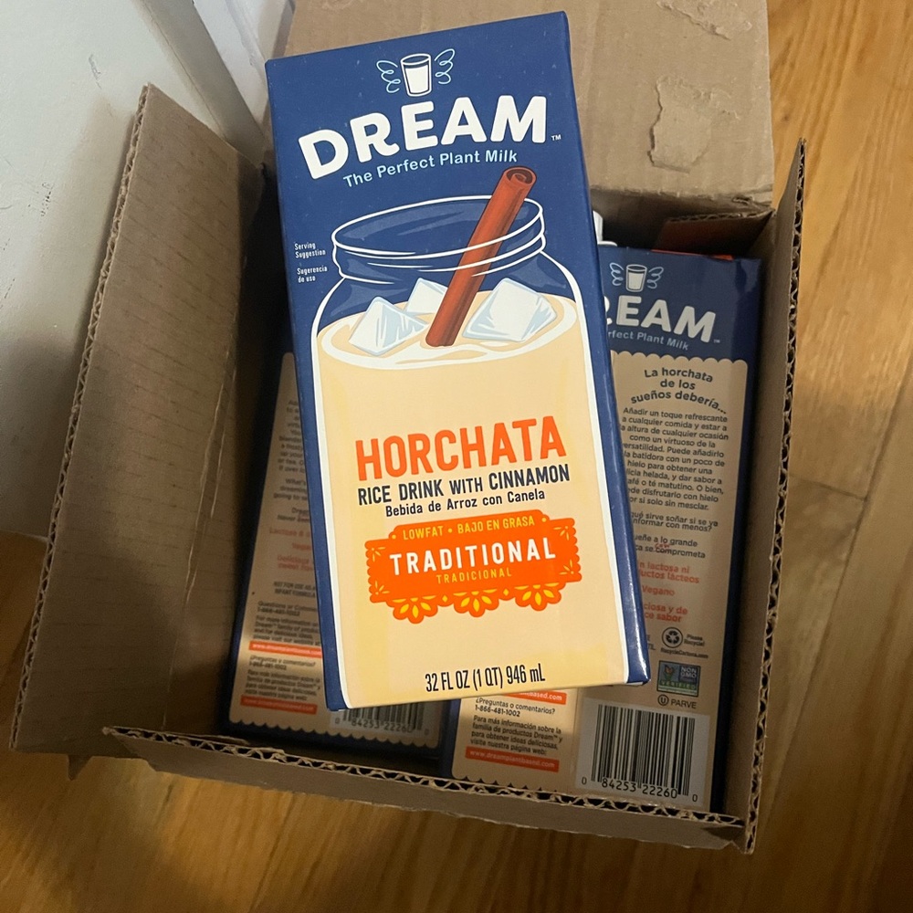 Case of 6 Horchata Rice Drink with Cinnamon - 32 fl oz
